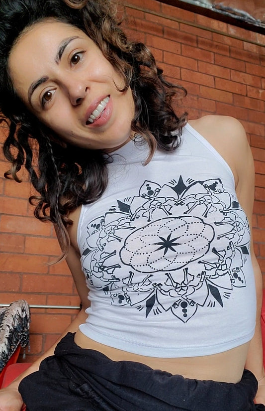 Mandala Crop Top - only 1 left!